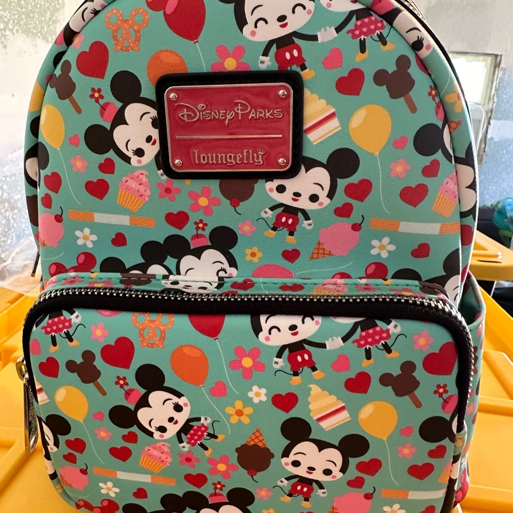 Disney Mickey and Minnie Chibi Snacks Loungefly
